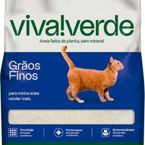 Areia Higiênica Biodegradável para Gatos do Reino do Gato