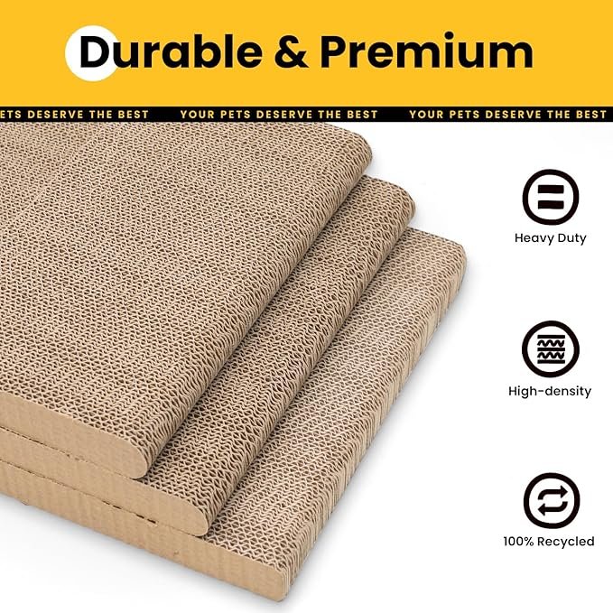 Conlun Arranhador de papelão para gatos 2 Conlun Arranhador de papelão para gatos - Imagem 2