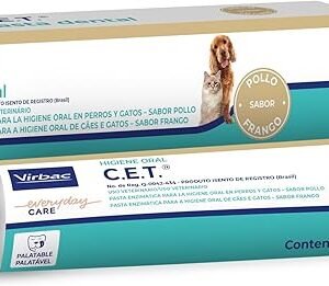 Kit Saúde Oral Para Gatos Limpeza e Manutenção da Higiene do Reino do Gato