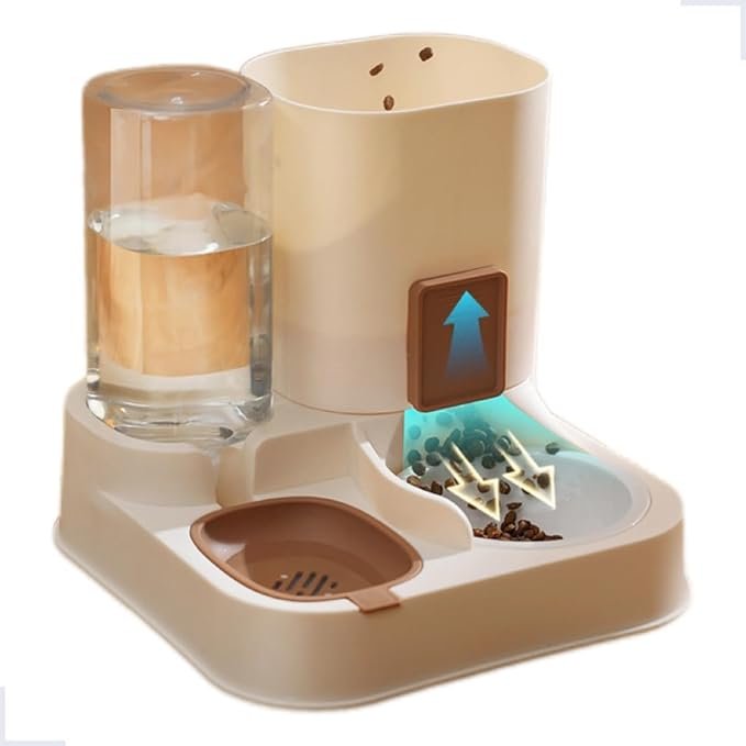 Bebedouro 1.3L com Comedouro 2.3Kg Alimentador Duplo 2 em 1 Automático Pet 8 Bebedouro 1.3L com Comedouro 2.3Kg Alimentador Duplo 2 em 1 Automático Pet - Imagem 8