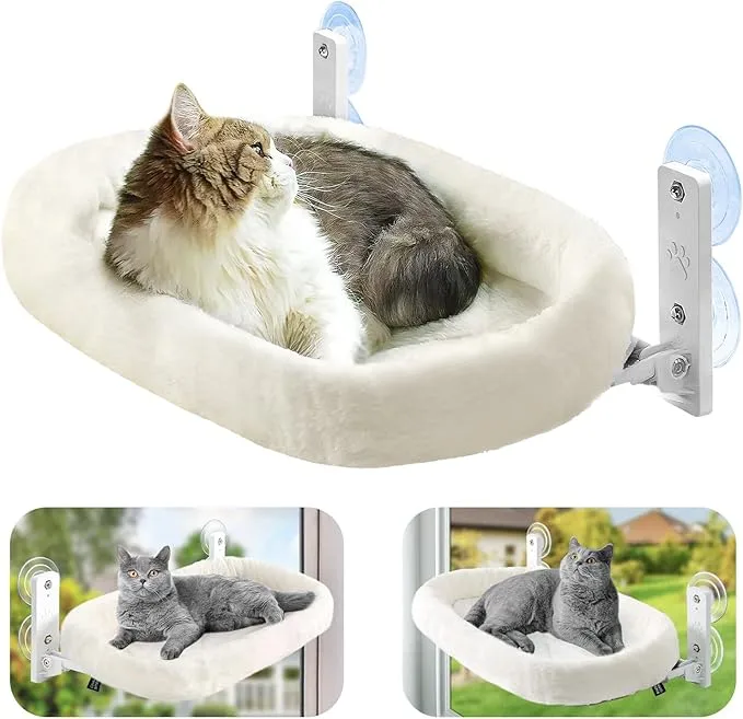 Caminha rede suspensa para gatos na janela