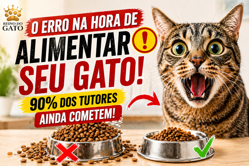 5 Erros na Alimentação dos Gatos Que Você Deve Evitar!