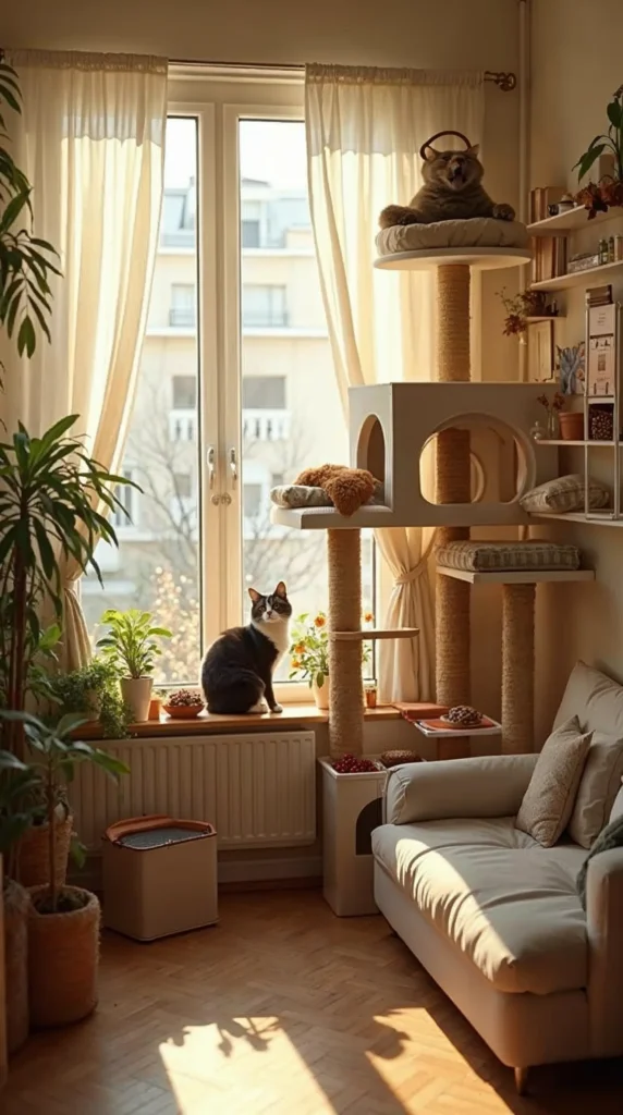 Apartamento perfeito para gatos