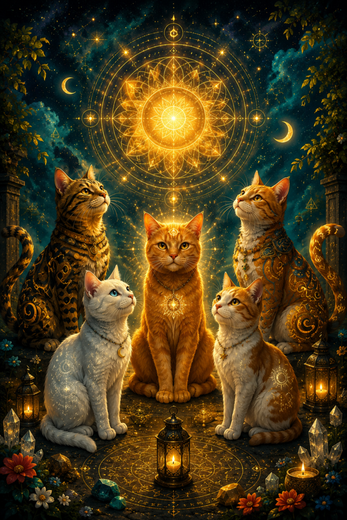 Gatos guardiões da alma